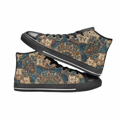 WOMEN'S Mandala High Top Canvas Aesthetic Shoes