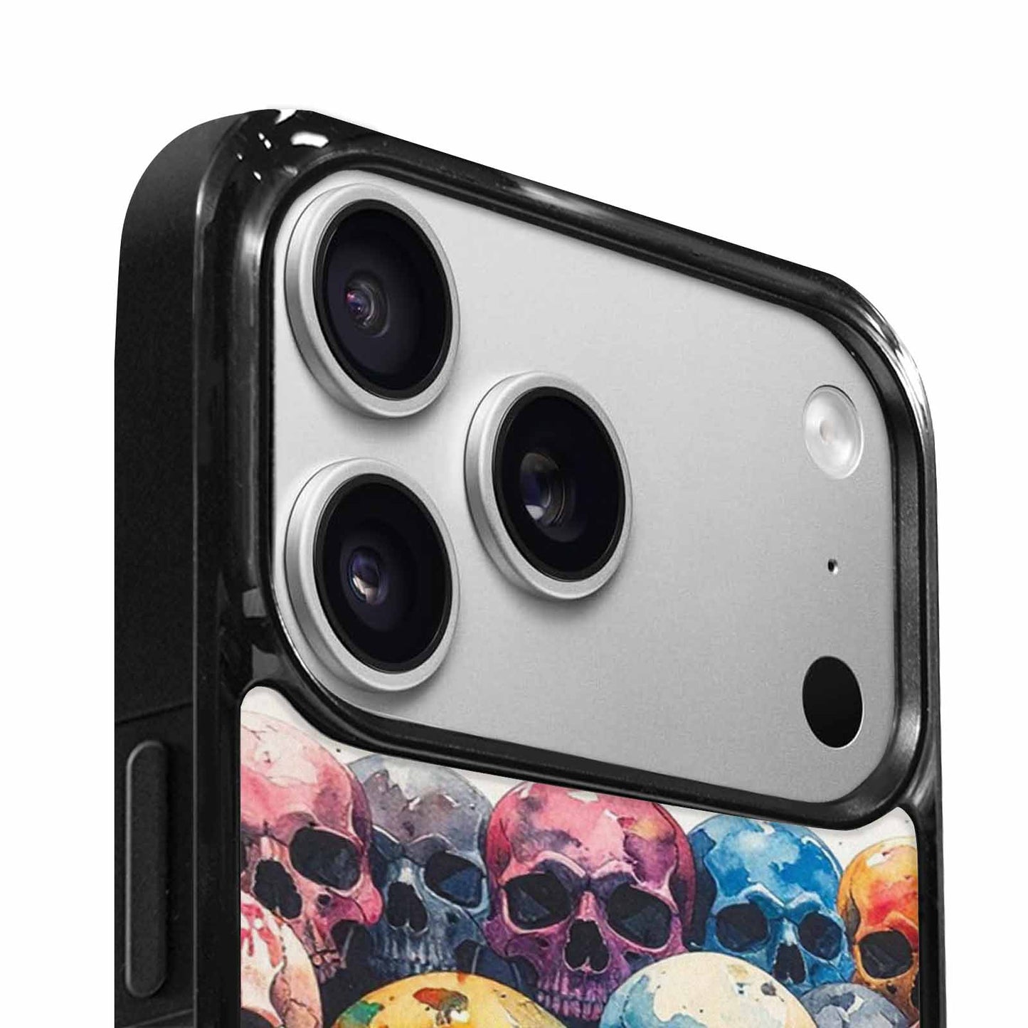 iPhone 17 Pro Case — Skull Dark Art Gothic Print Gothic, Custom Printed Phone Case