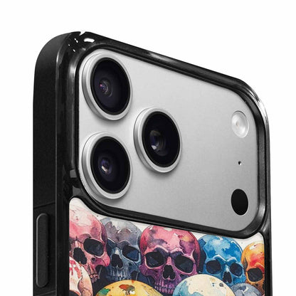 iPhone 17 Pro Case — Skull Dark Art Gothic Print Gothic, Custom Printed Phone Case