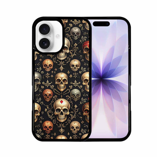 iPhone 17 Case — Skull Dark Art Gothic Print Gothic, Personalized Phone Case