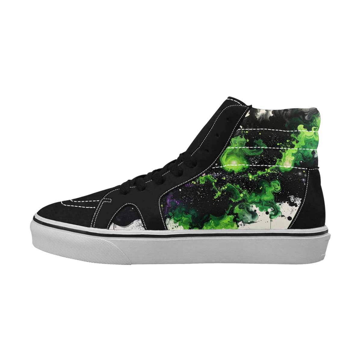 MEN'S Galaxy Nebula High Top Canvas Kaleidoscope Sneakers