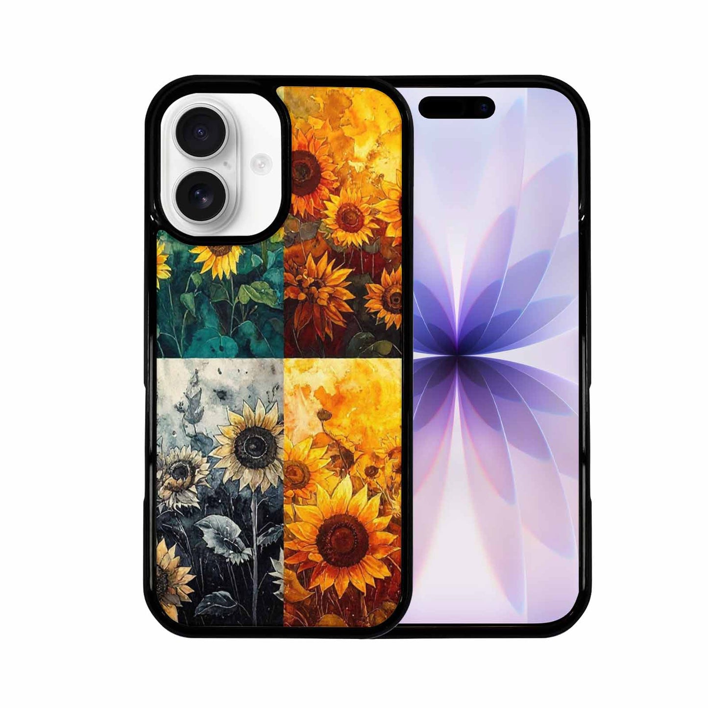 iPhone 17 Case — Blend Melt Them Together Floral, Custom Printed Phone Case