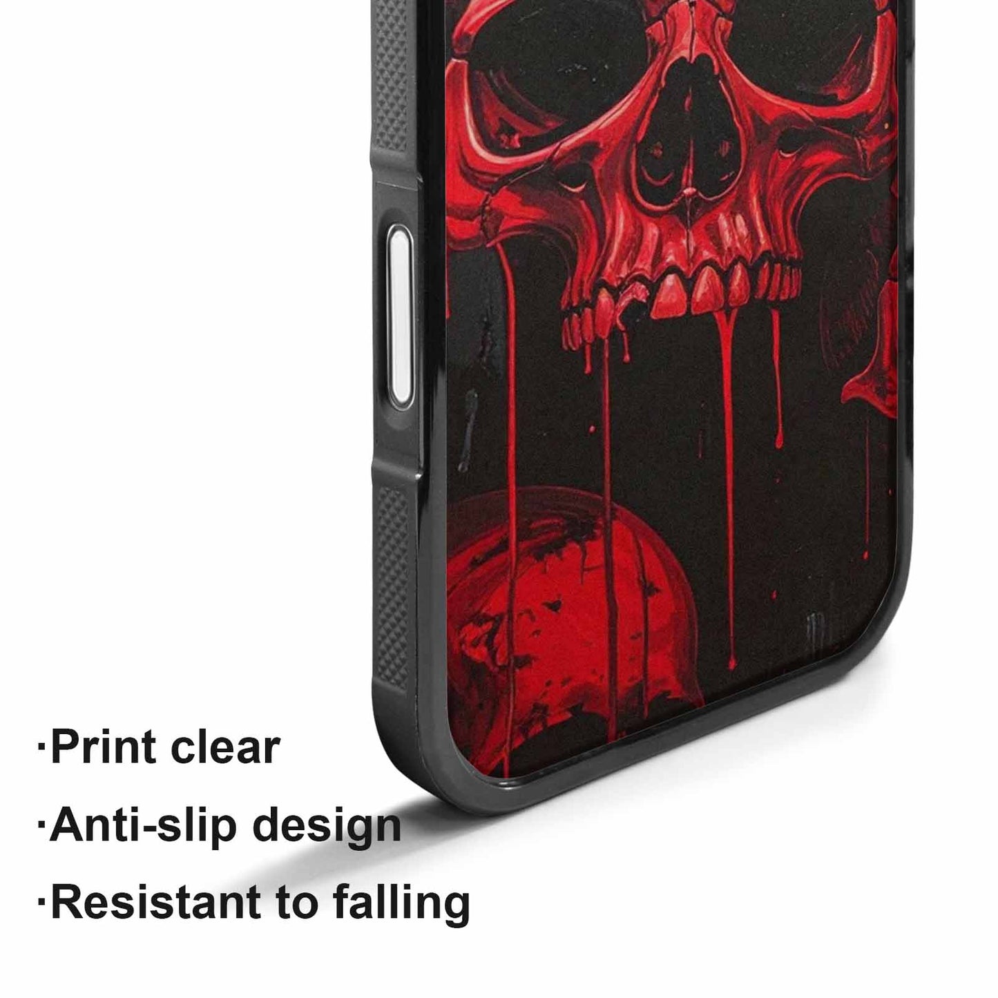 iPhone 17 Case — 1000\'s Of Skulls Overlapping Gothic Skulls, Original Design Phone Case