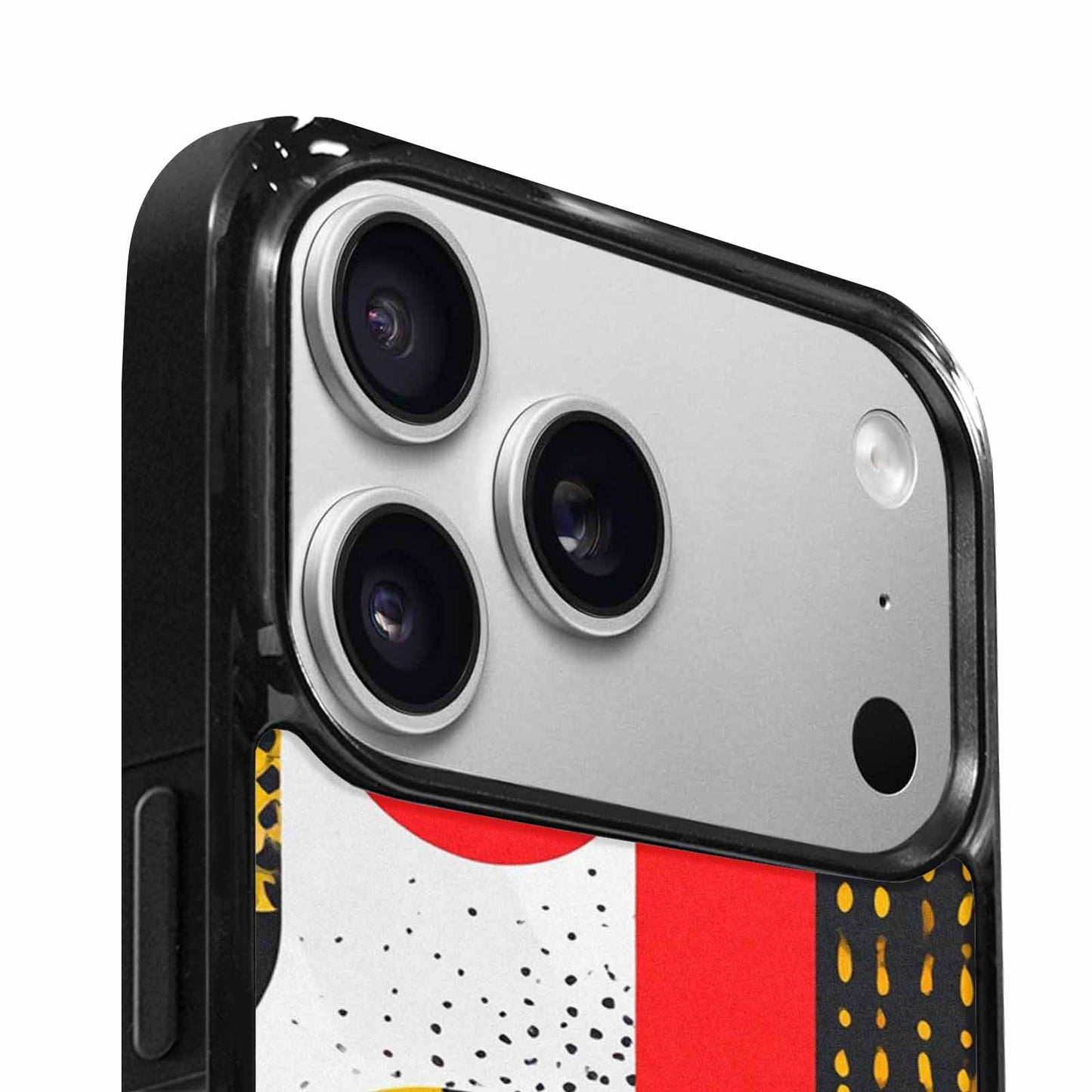 iPhone 17 Pro Max Case — Memphis Art Pattern Retro Vintage, Original Design Phone Case