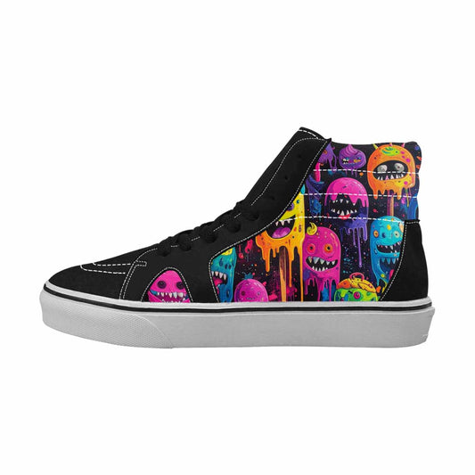 WOMEN'S Ice Cream Monsters - High Top Canvas Dreamcore Shoes