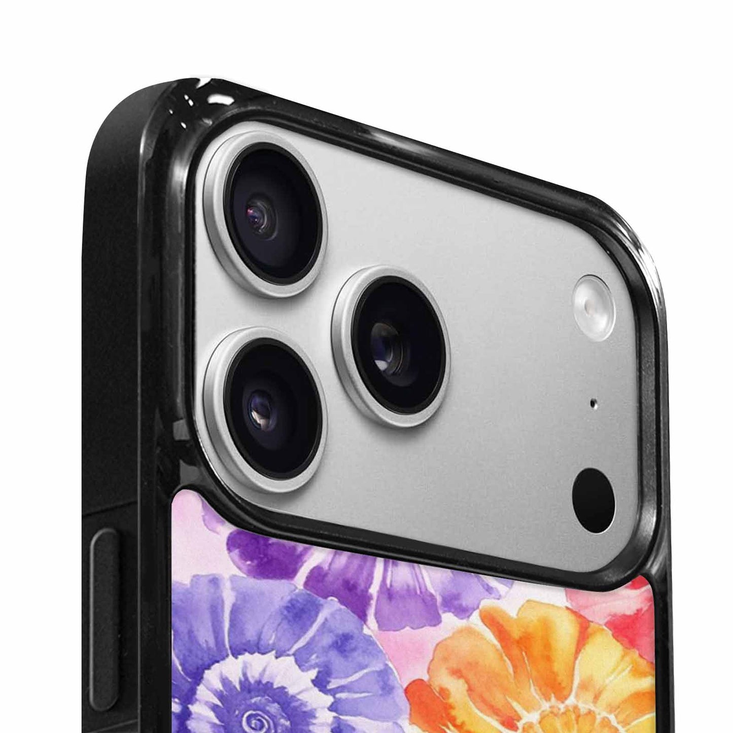 iPhone 17 Pro Case — Small Tie Dye Swirl Pattern Tie, Custom Made Phone Cover