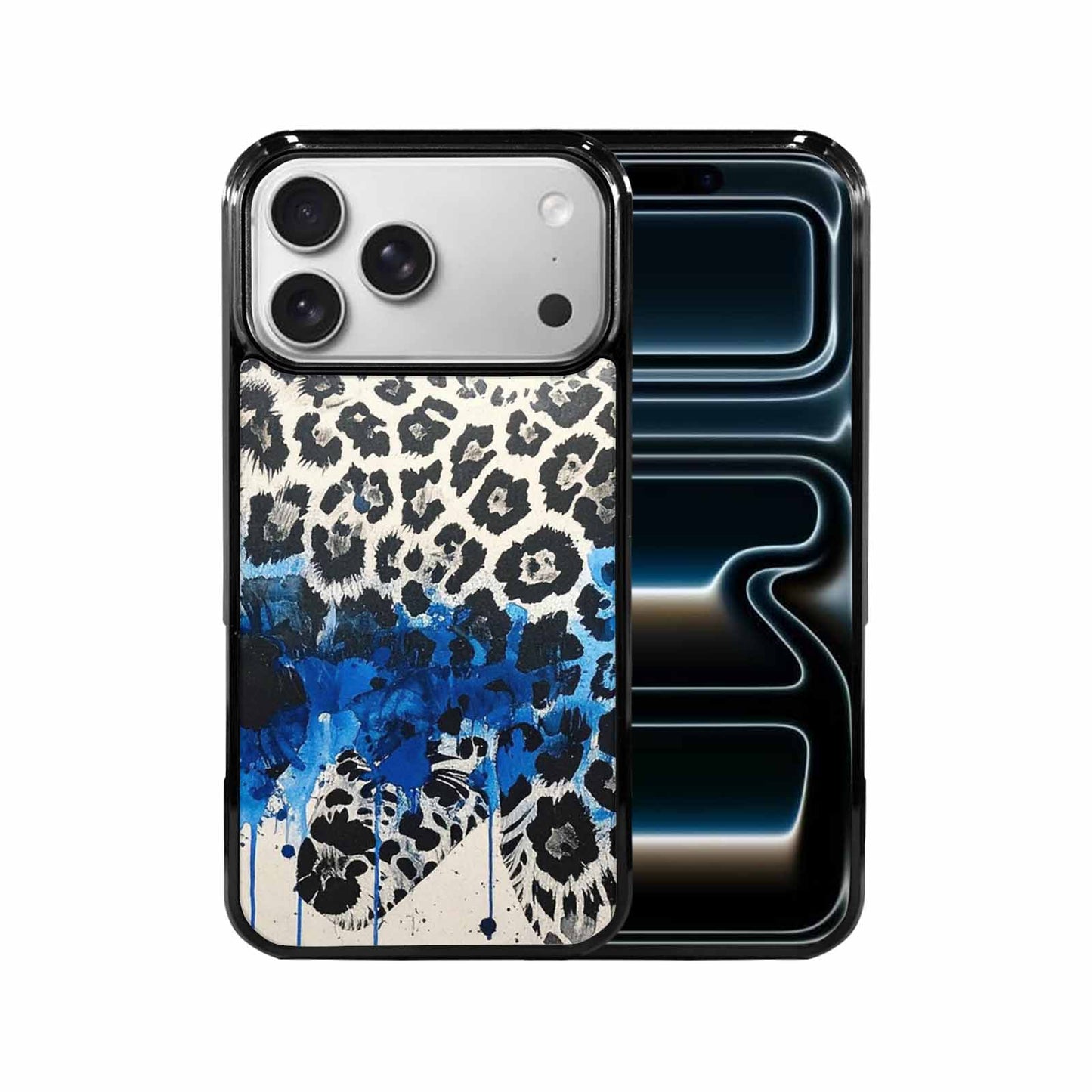 iPhone 17 Pro Max Case — Animal Print Black &amp; Animal Print, Custom Phone Case