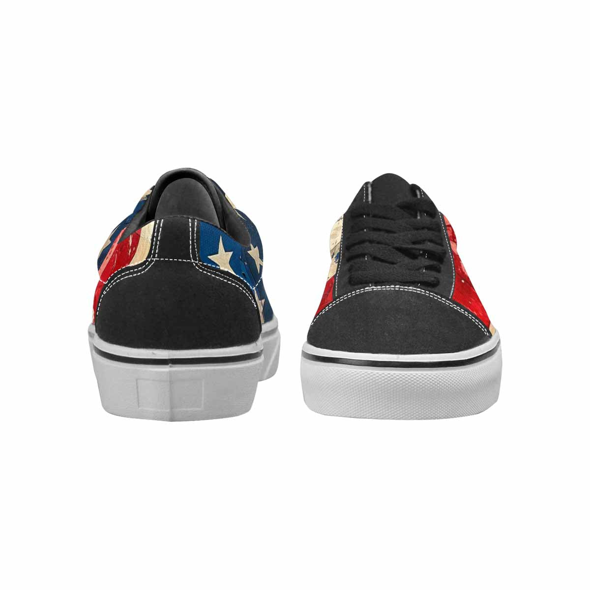 MEN'S American Flag Stars Canvas Lace-Up Y2K Sneakers