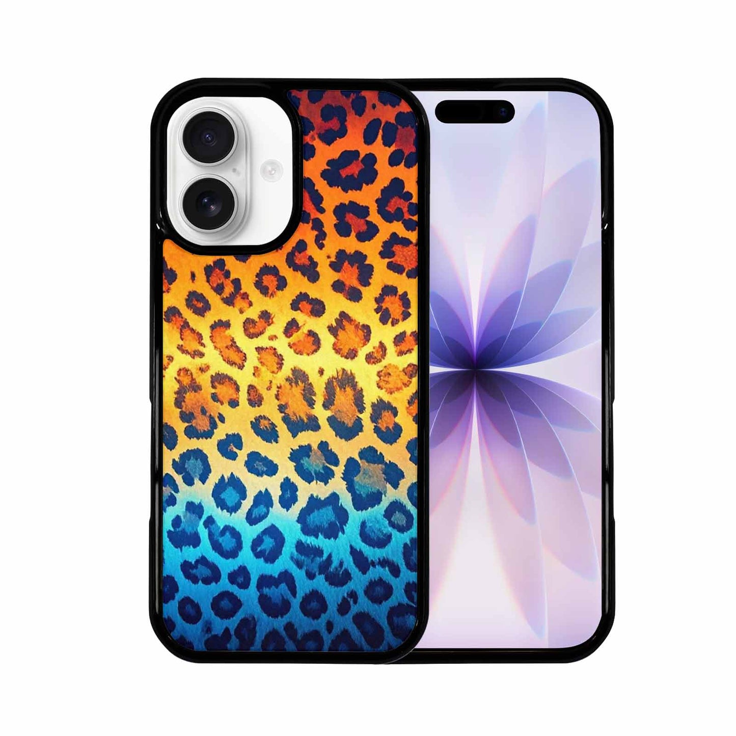 iPhone 17 Case — Leopard Print Gradient Style Animal Print, Personalized Phone Case