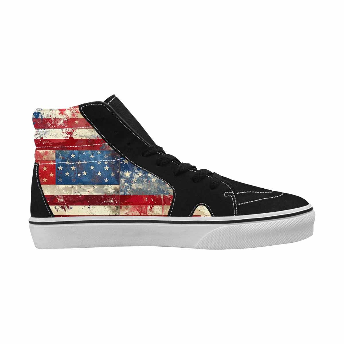 WOMEN'S American Flag Stars High Top Canvas Dreamcore Shoes