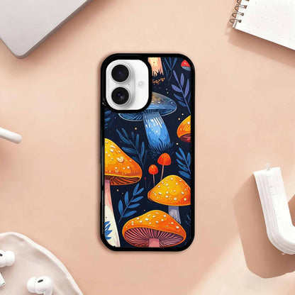 iPhone 17 Case — Vivid Winter Mushroom Cartoon Cute, Custom Phone Case
