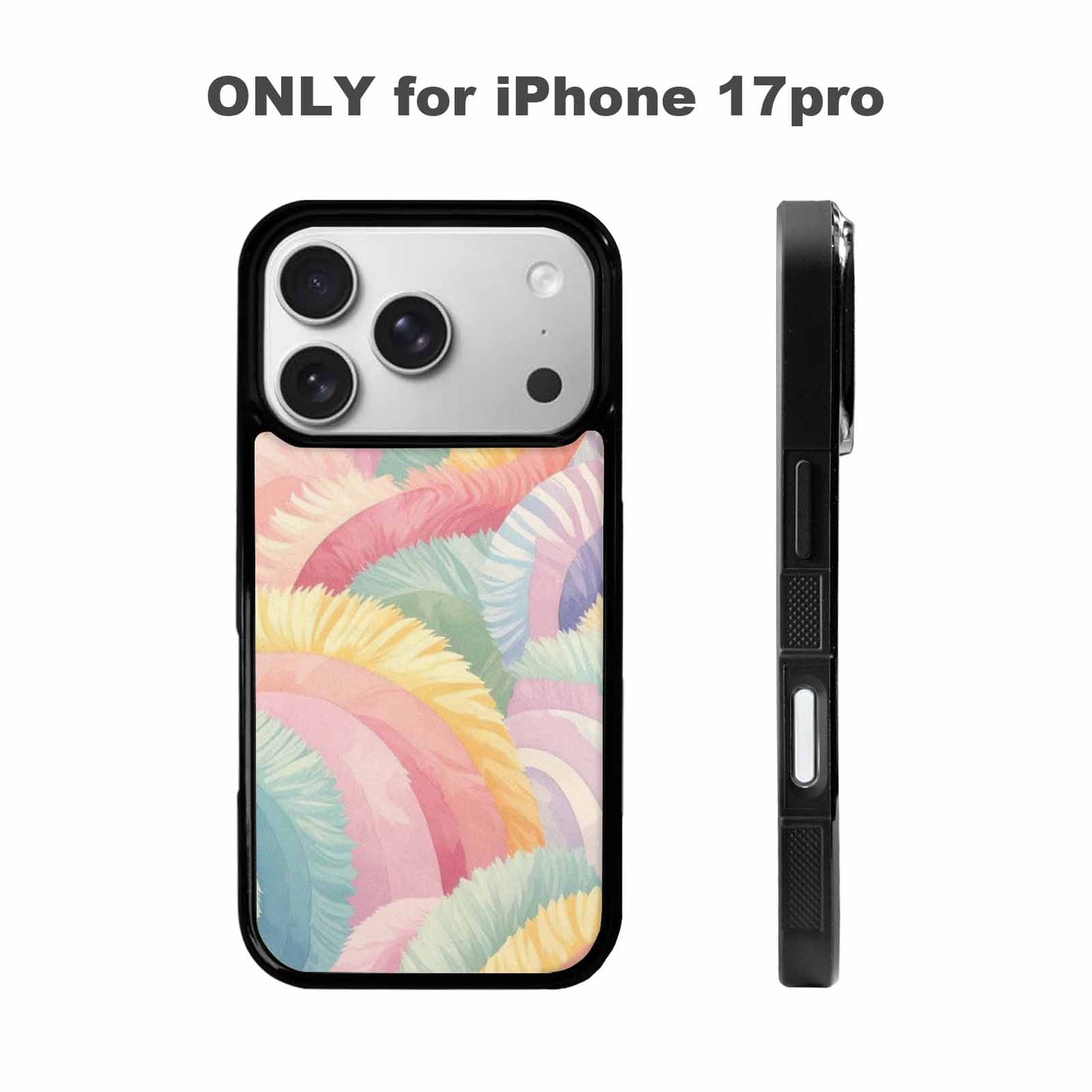 iPhone 17 Pro Case — Seamless Tileable Pattern Of Overlapping Animal, Custom Print Case Cover