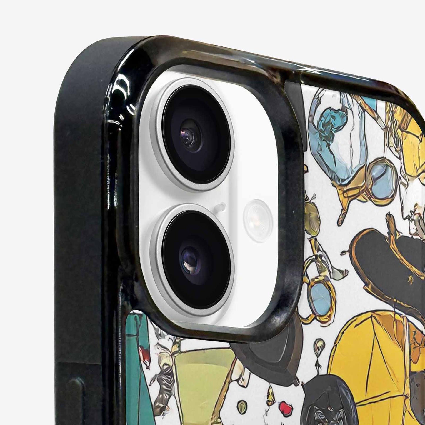 iPhone 16 Case — Noir Spy Silhouette Pen Ink Noir, Custom Art Phone Cover