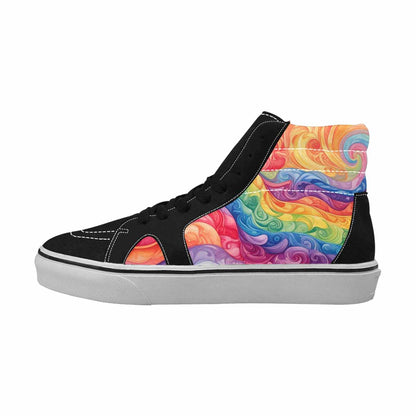 MEN'S Tie High Top Canvas Y2K Shoes
