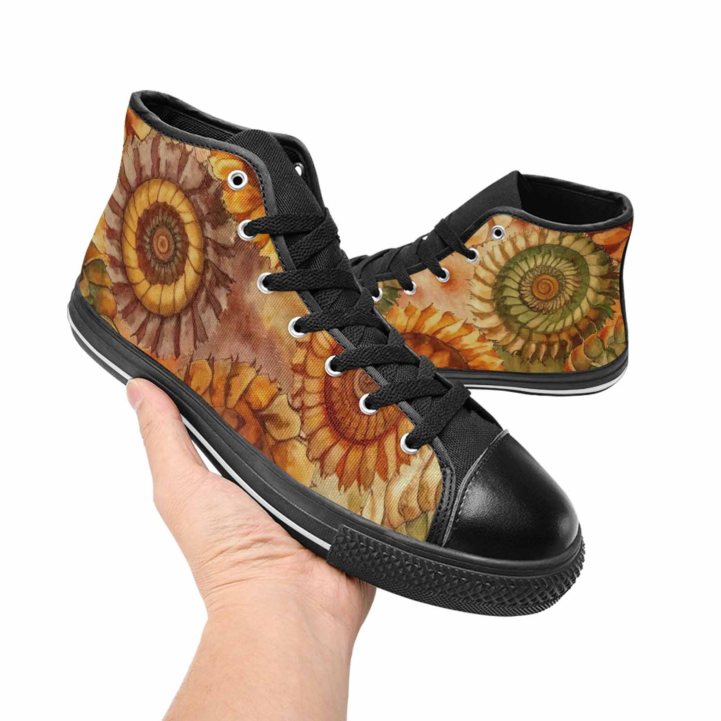 MEN'S Tie Dye - High Top Canvas Grunge Sneakers
