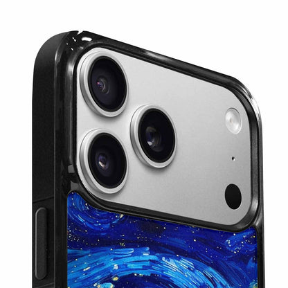 iPhone 17 Pro Max Case — Starry Night Van Gogh Galaxy Space, Custom Printed Phone Case