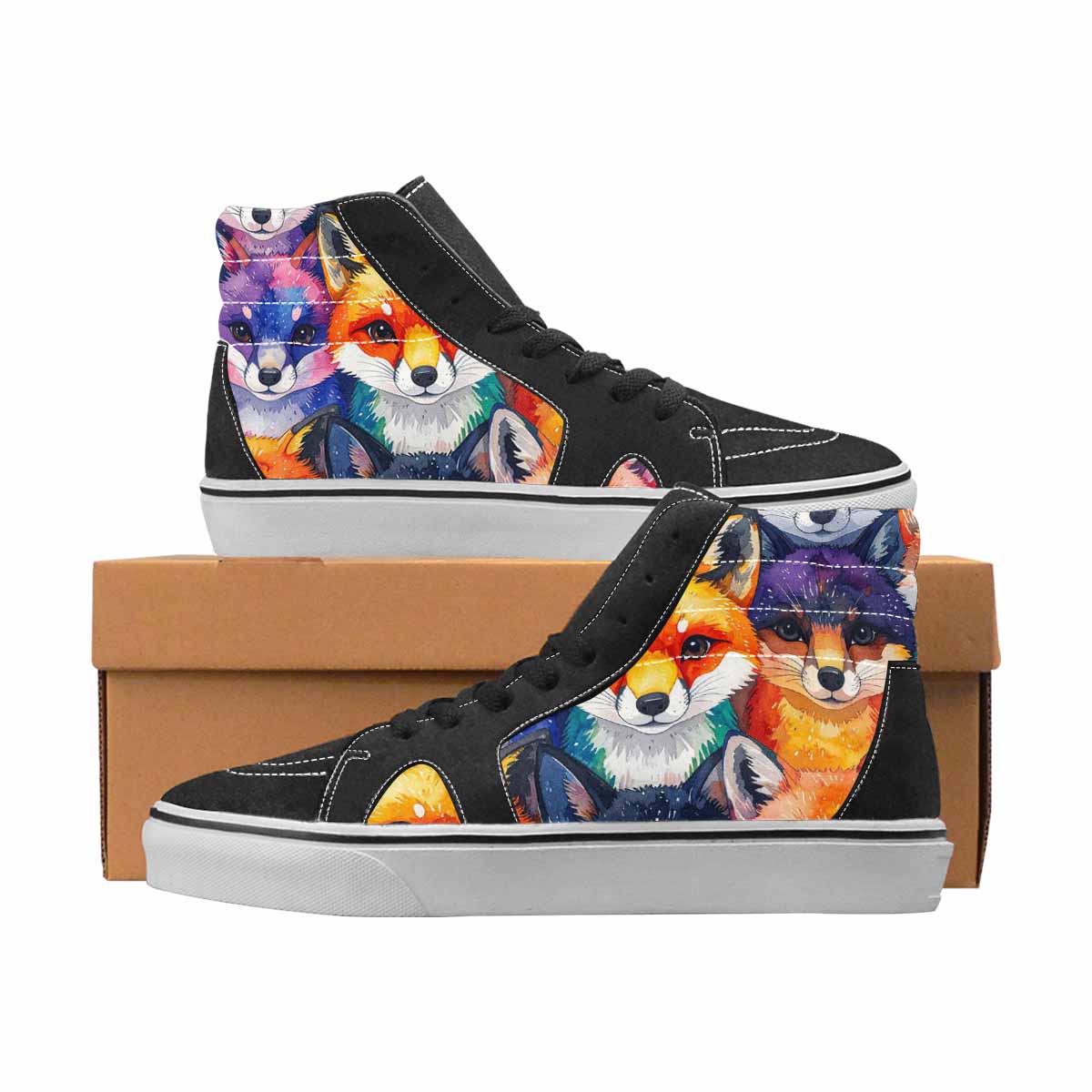 WOMEN'S Kawaii Fox Watercolor 14 Ferion