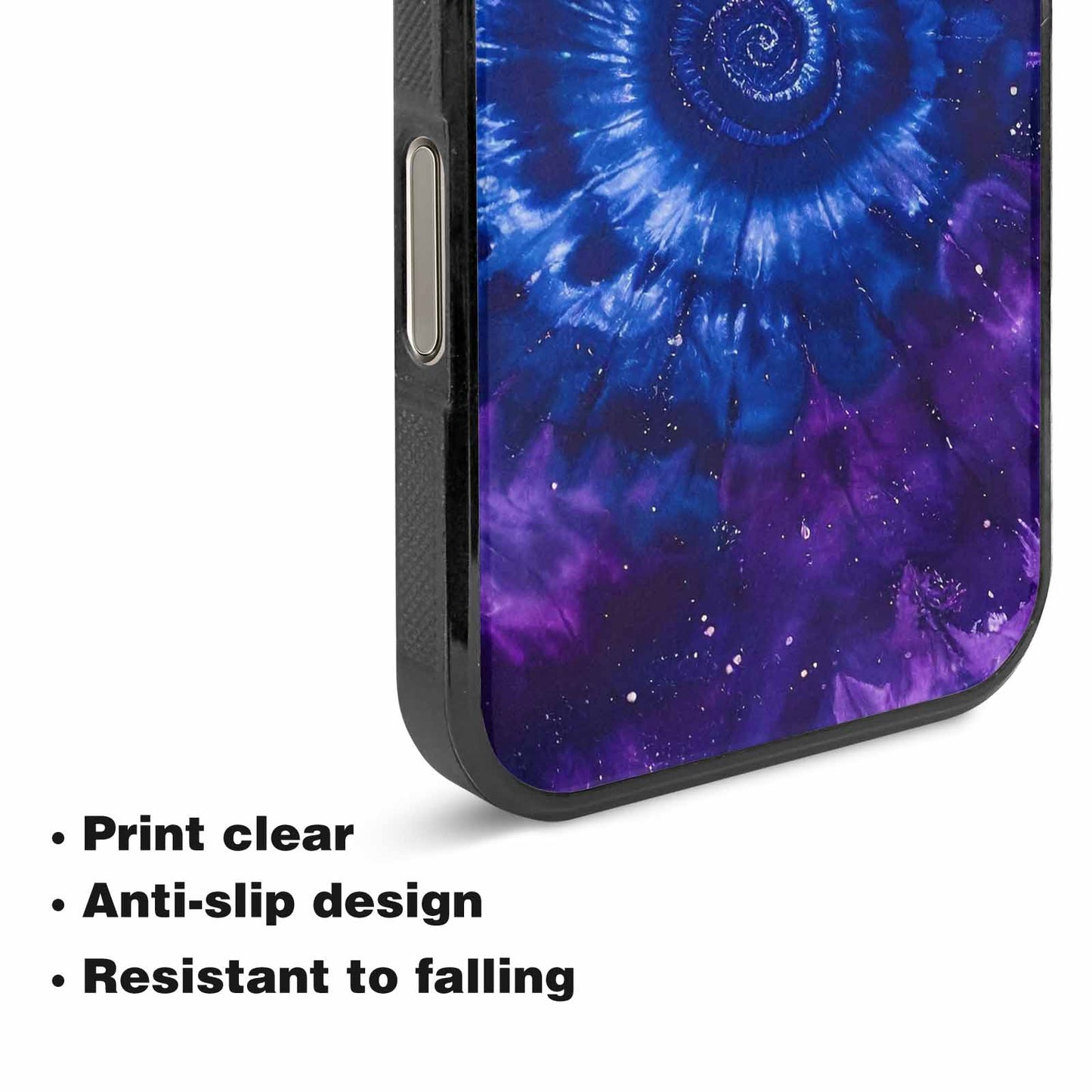 iPhone 16 Pro Max Case — Cosmic Tie Dye, Custom Phone Case