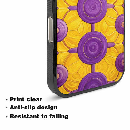 iPhone 16 Pro Max Case — Intersex Flag Color Theme Small Rainbow, Customized Protective Case