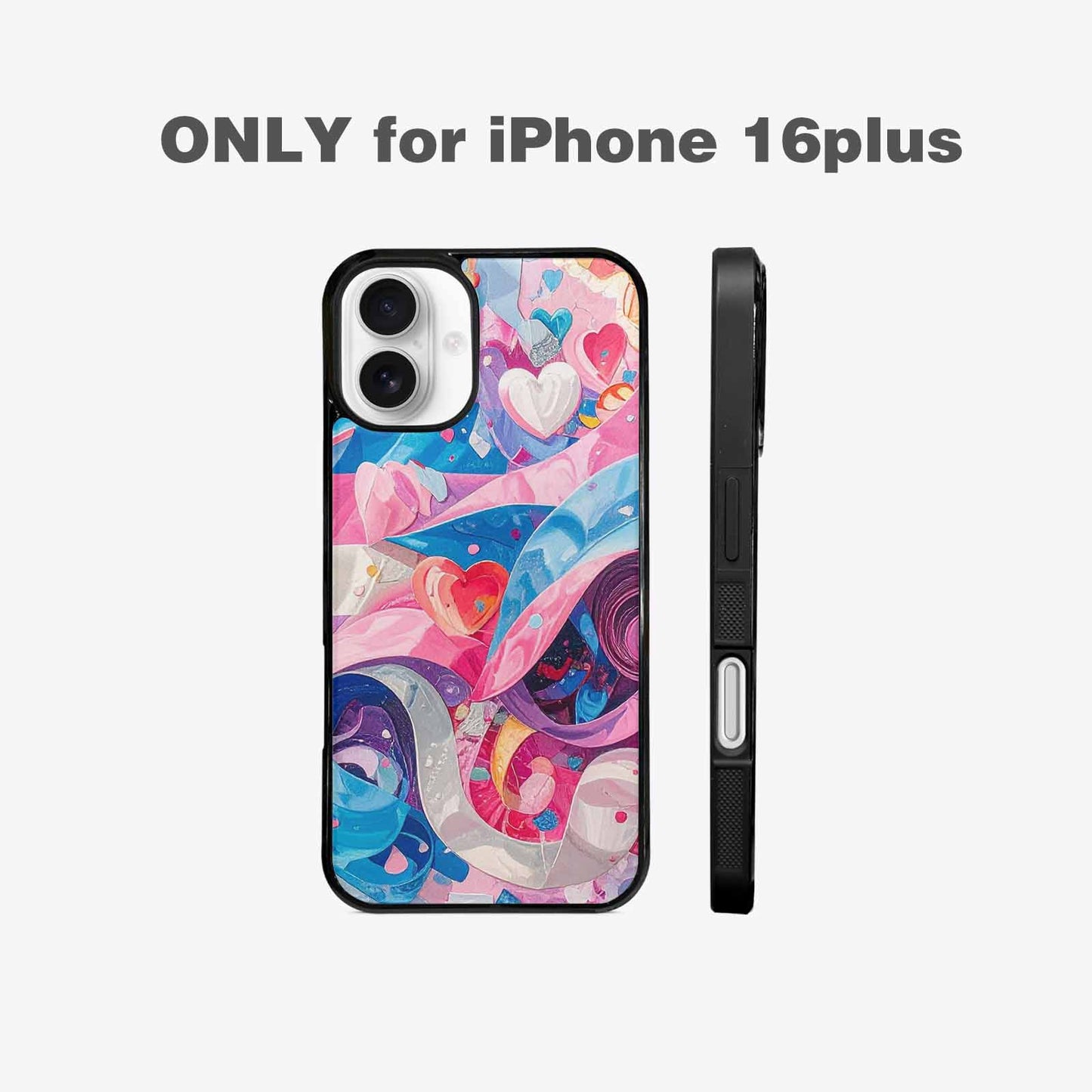 iPhone 16 Plus Case — Transgender Pride Flag Trans Pride Flag, Custom Made Phone Cover