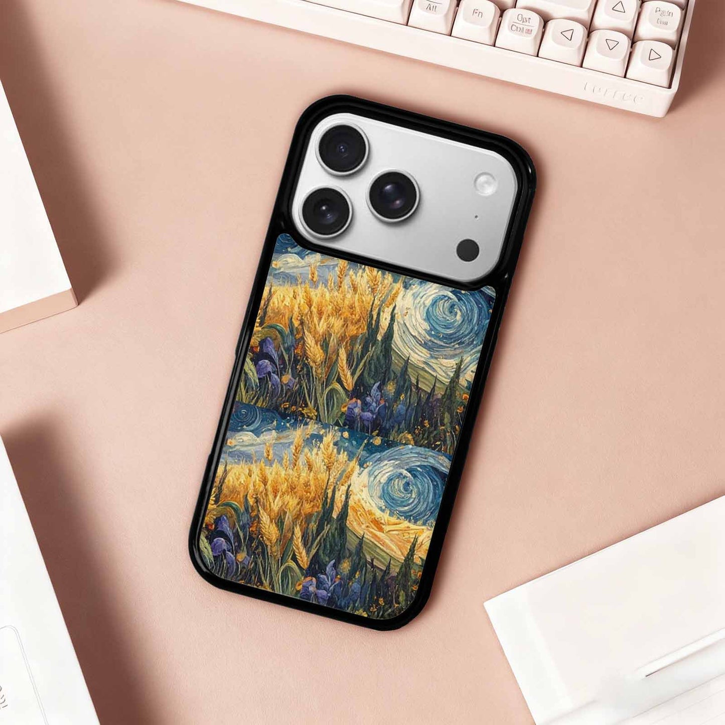 iPhone 17 Pro Case — Blend All Versions Together Melting Original, Custom Phone Case