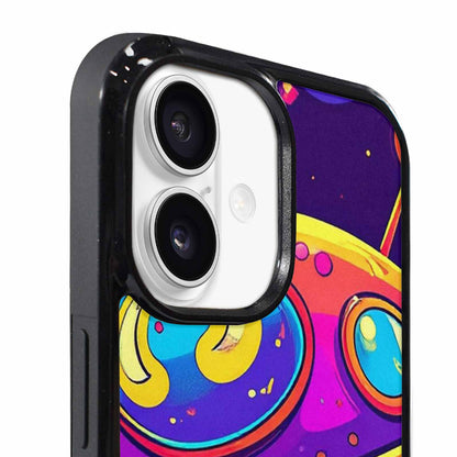 iPhone 17 Case — Alien Ufo Cartoon Art Alien Scifi, Personalized Phone Case