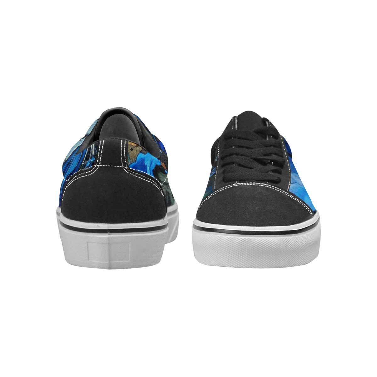 WOMEN'S Camo Patches Lace-Up Canvas Dreamlike Custom Shoes