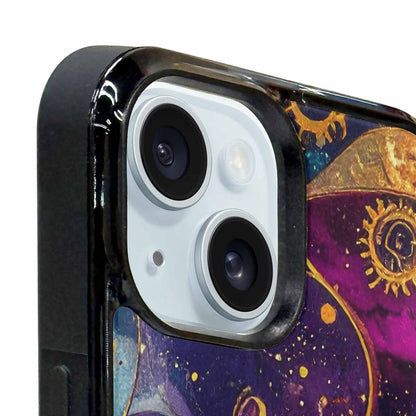 iPhone 15 Case — Steampunk Galaxy Custom, Unique Phone Case Design