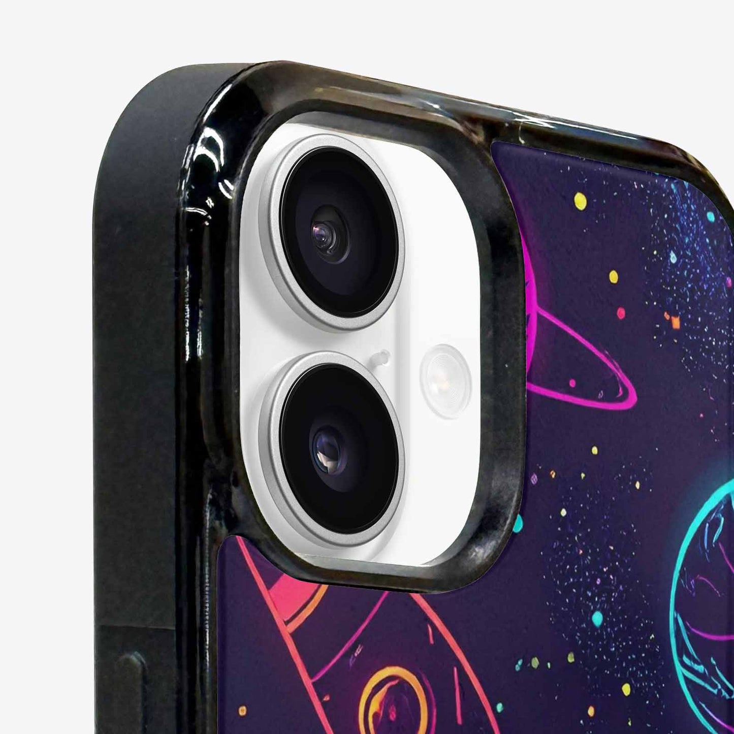 iPhone 16 Plus Case — Space Galaxy Astronaut, Personalized Phone Case