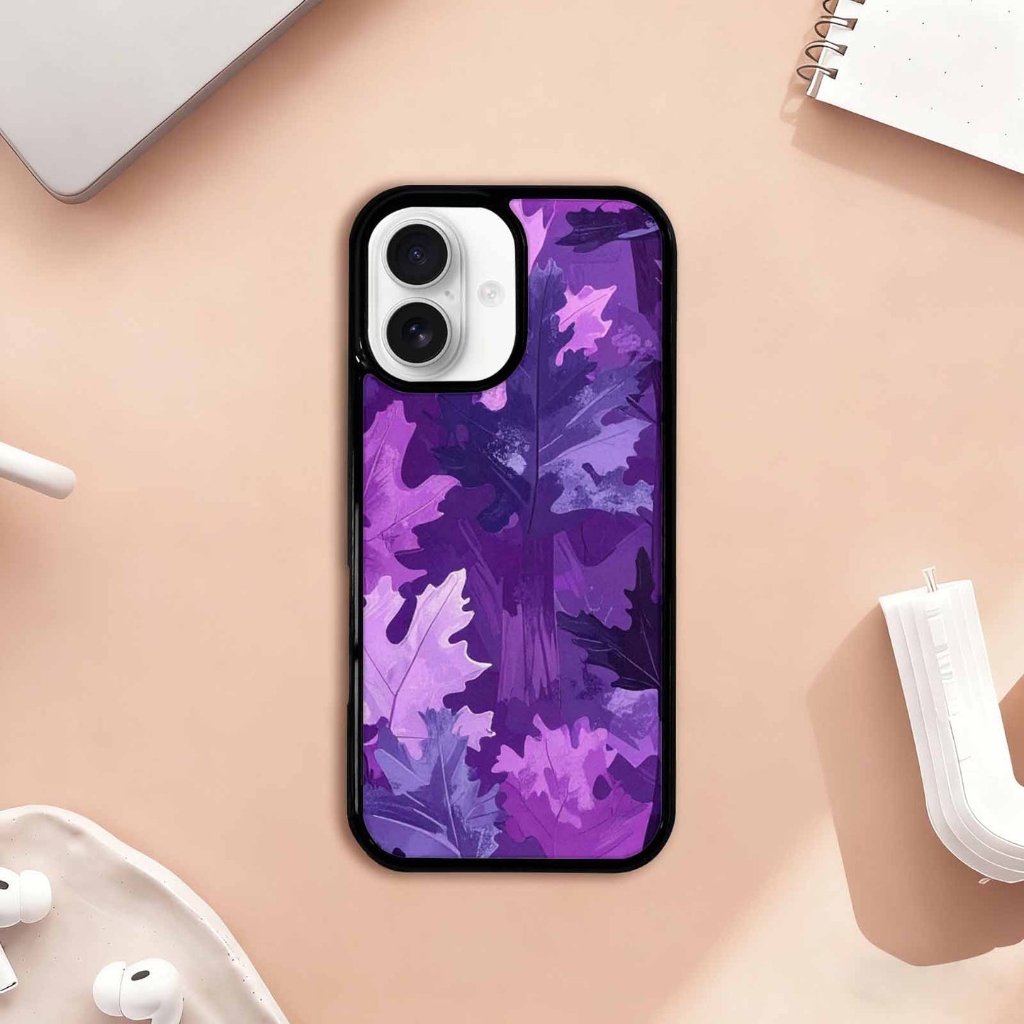 iPhone 17 Case — Small Military Camouflage Blotch Camo, Custom Printed Phone Case