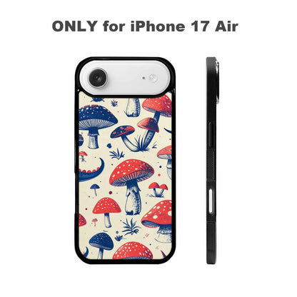 iPhone 17 Air Case — Vintage Dinosaurs Mushroom Retro Vintage, Custom Made Phone Cover