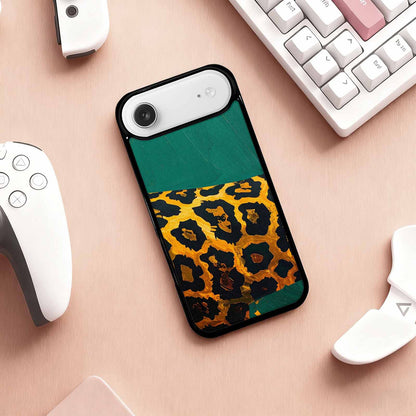 iPhone 17 Air Case — Animal Print Leopard Wallpaper Pattern Animal, Unique Phone Case Design