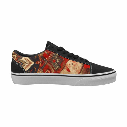 MEN'S Mandala Canvas Lace-Up Vivid Shoes