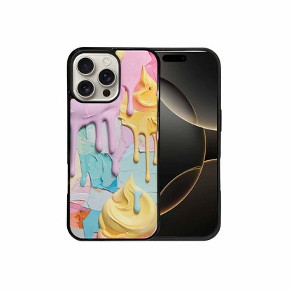 iPhone 16 Pro Max Case — Soft Serve Swirl Monster Characters, Custom Print Case Cover