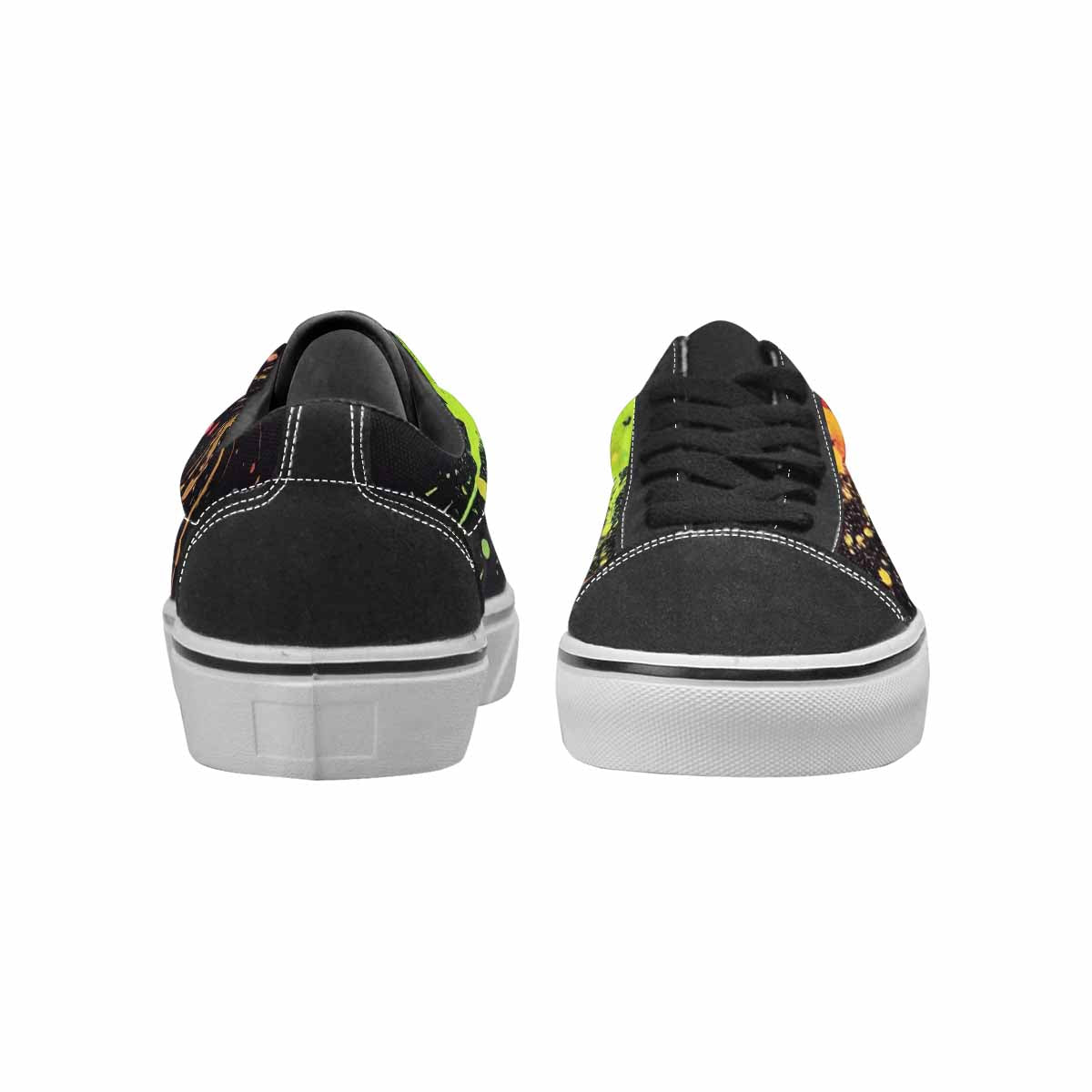 MEN'S Paint Splatter Canvas Lace-Up Aesthetic Shoes
