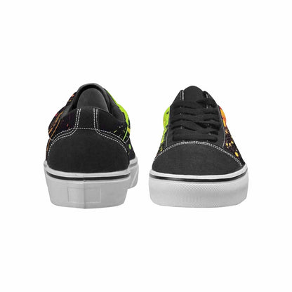 MEN'S Paint Splatter Canvas Lace-Up Aesthetic Shoes