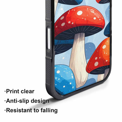 iPhone 17 Pro Max Case — Vivid Winter Mushroom Cartoon Cute, Custom Print Case Cover