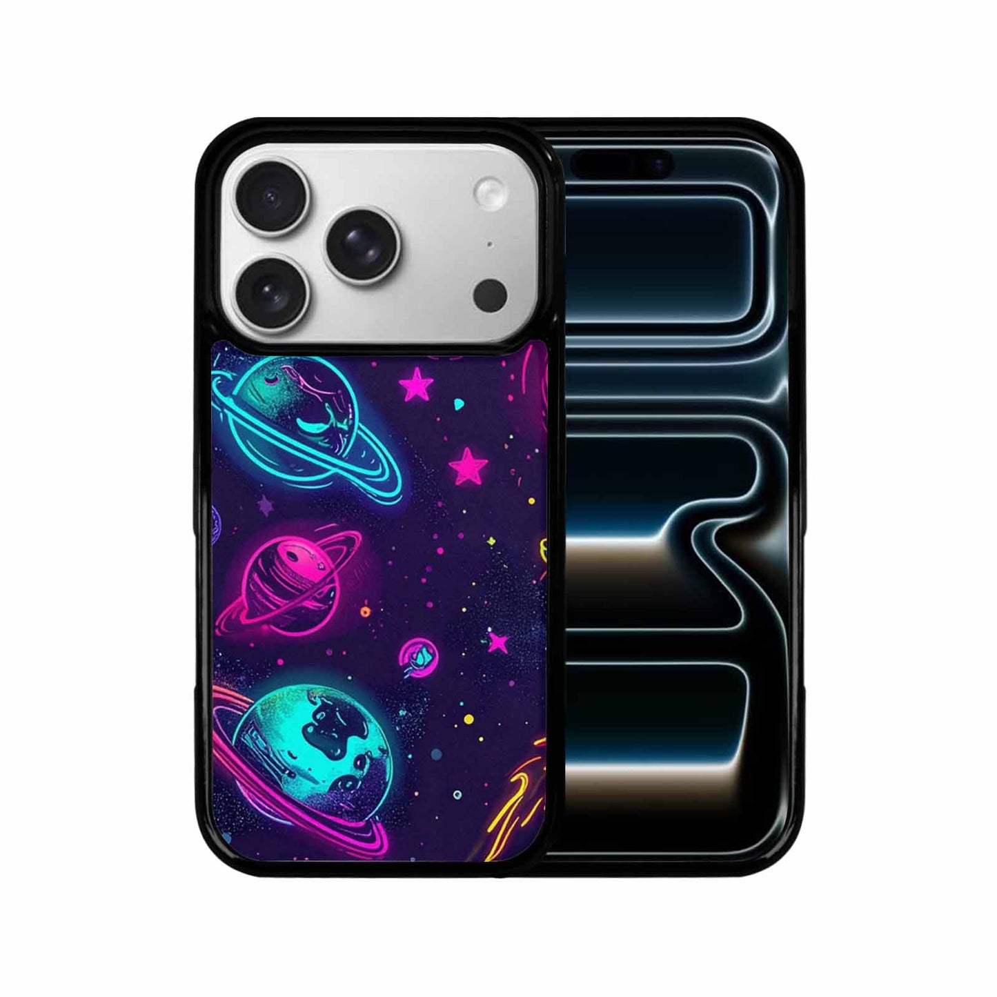 iPhone 17 Pro Case — Space Galaxy Astronaut Pattern Planets Galaxy, Custom Designed Case Cover