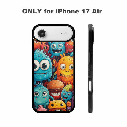 iPhone 17 Air Case — Small Cartoon Monster Character Pattern Cartoon, Unique Phone Case Design