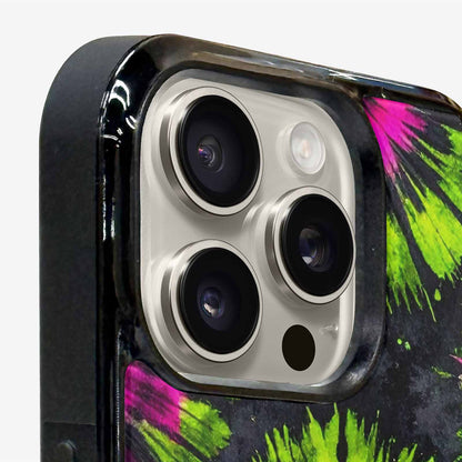 iPhone 16 Pro Max Case — Acid Wash Tie Dye Neon Custom, Custom Made Phone Cover