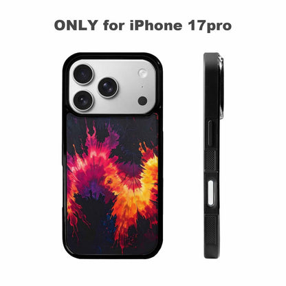 iPhone 17 Pro Case — Tie Dye Dark Tie Dye, Custom Designed Case Cover