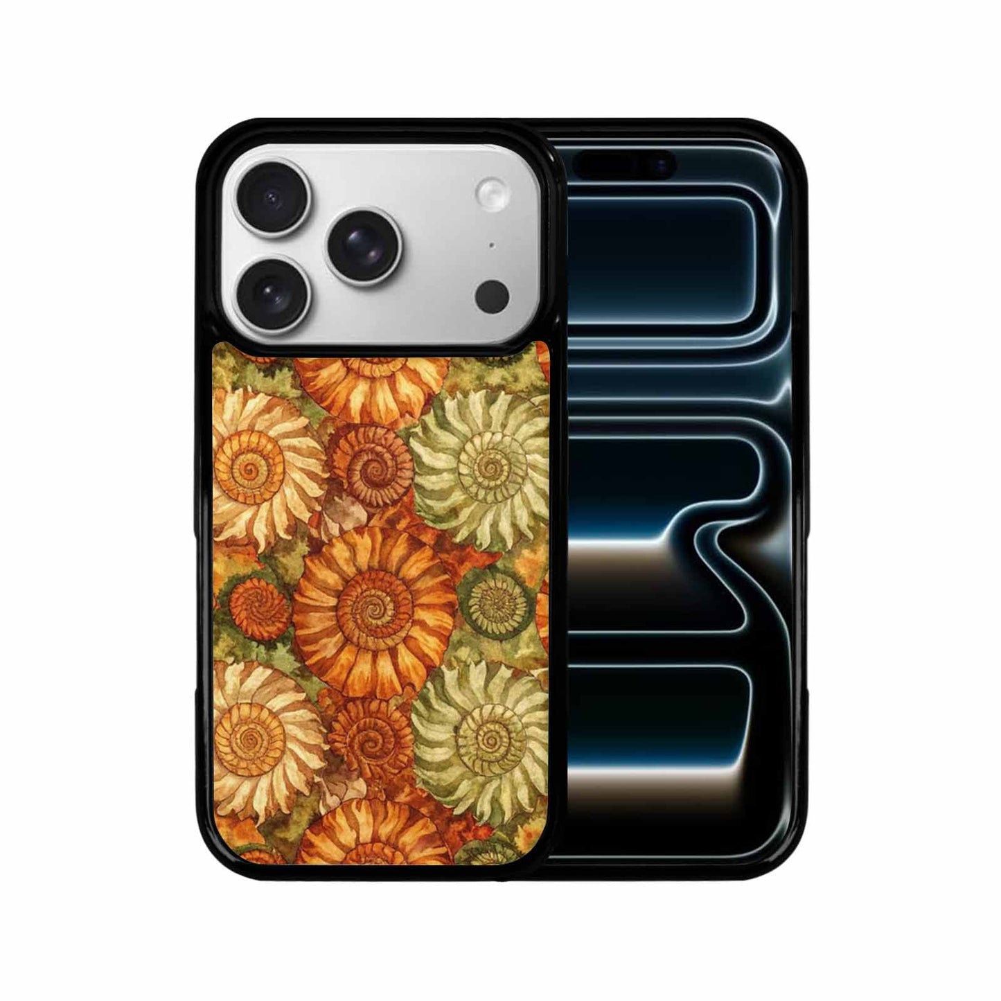 iPhone 17 Pro Case — Tie Dye Earth Tones Blended Tie, Custom Phone Case