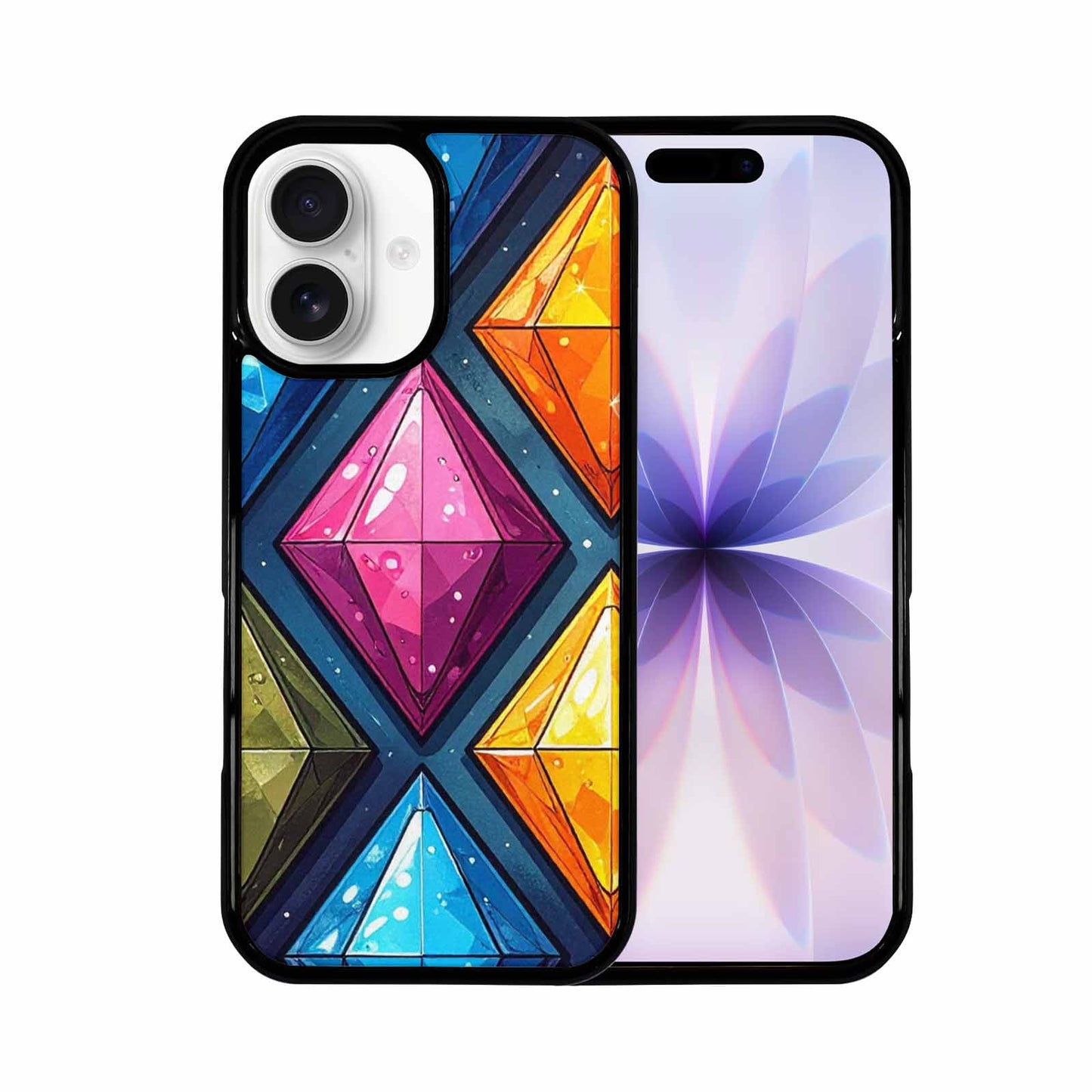 iPhone 17 Case — Vintage Summer Diamond Retro Vintage, Custom Print Case Cover