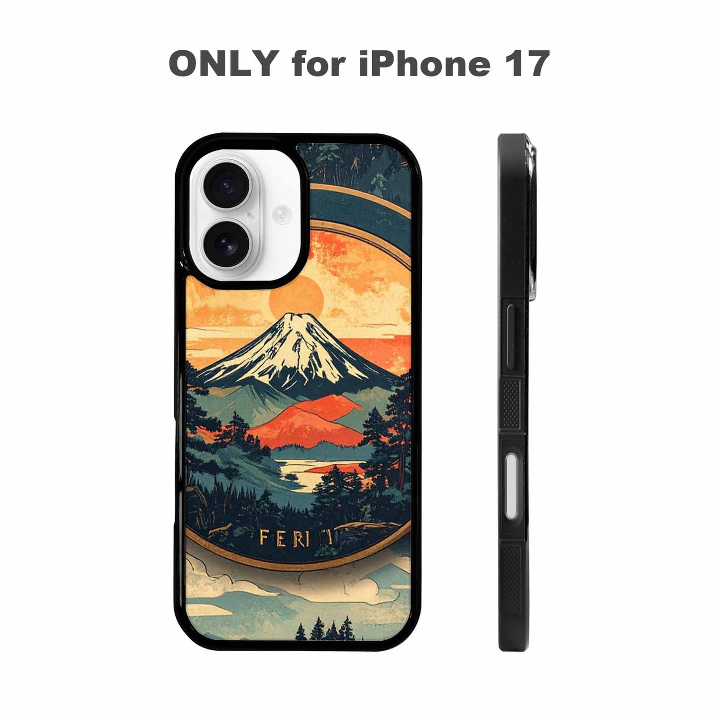 iPhone 17 Case — Vintage National Park Retro Vintage, Custom Made Phone Cover