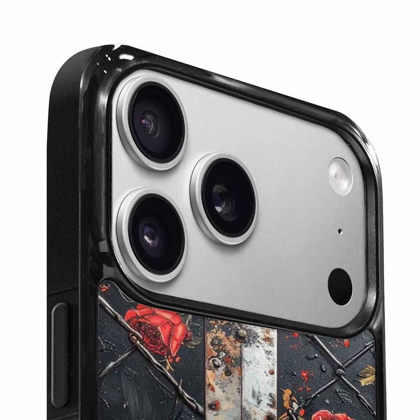 iPhone 17 Pro Case — Small Barbed Wire And Chain Original, Custom Phone Case