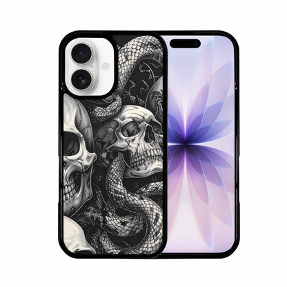 iPhone 17 Case — Skull Dark Art Gothic Print Gothic, Custom Print Case Cover