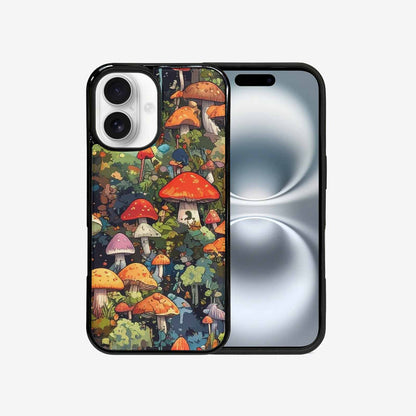 iPhone 16 Case — Mushrooms Camomushrooms Patter Big, Custom Designed Case Cover