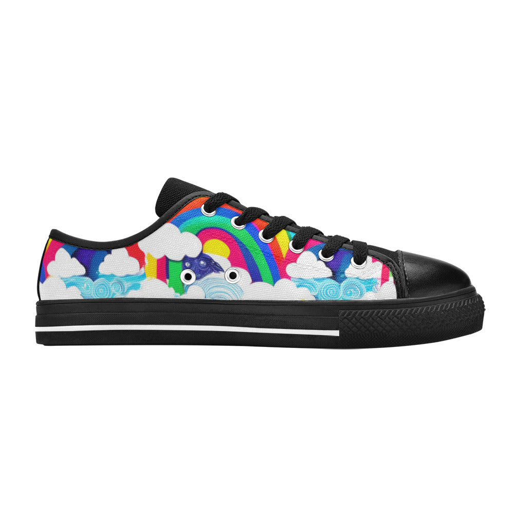 WOMEN'S Clouds Unicorns Art Canvas Surreal Shoes