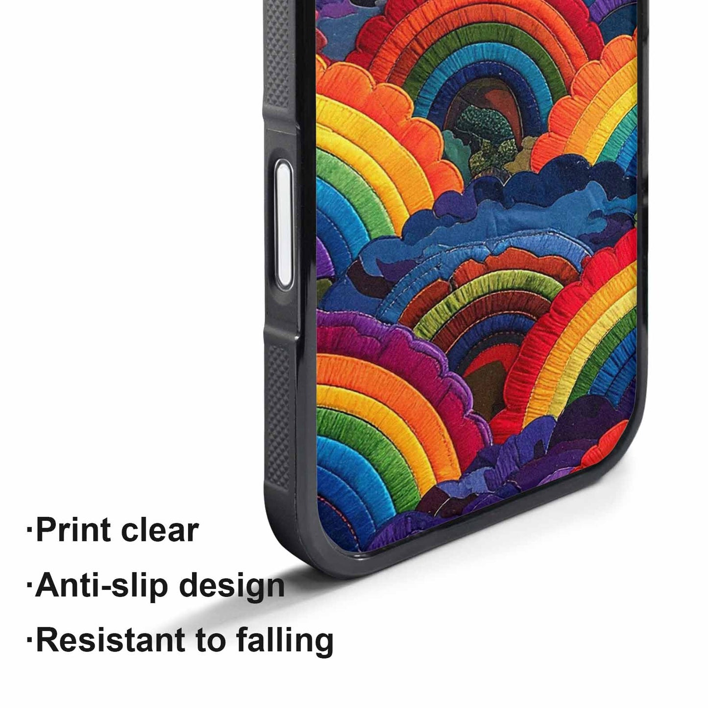iPhone 17 Pro Max Case — Vivid Camo Rainbow Camo, Original Design Phone Case