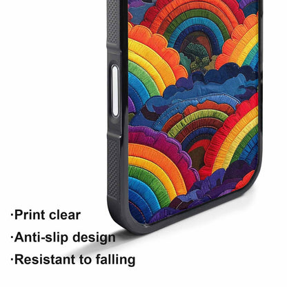 iPhone 17 Pro Max Case — Vivid Camo Rainbow Camo, Original Design Phone Case